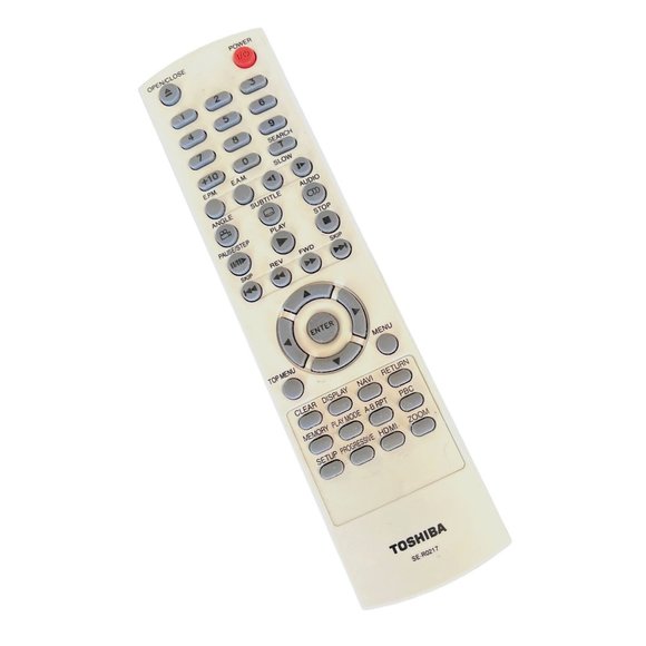TOSHIBA SE-R0217 DVD Player Remote Control SD-K970 SD-6000 SD-K860 SD-4990SC - Picture 1 of 3